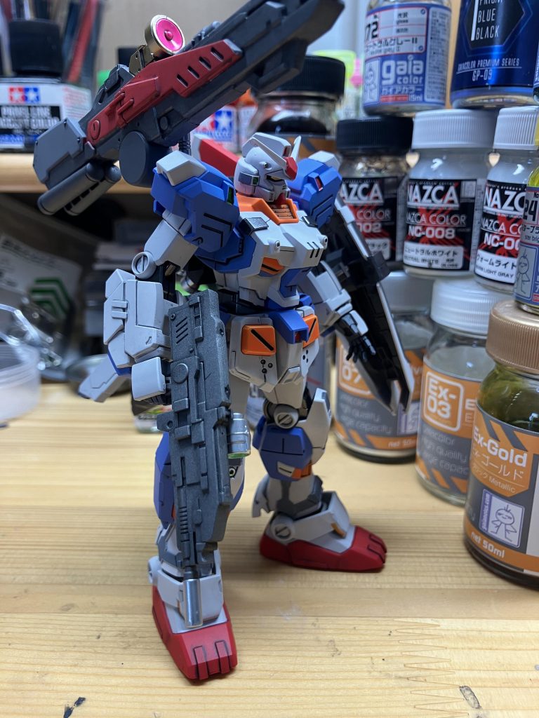 今回は、新年1発目と言う事で、一応全塗装で仕上げてみました。