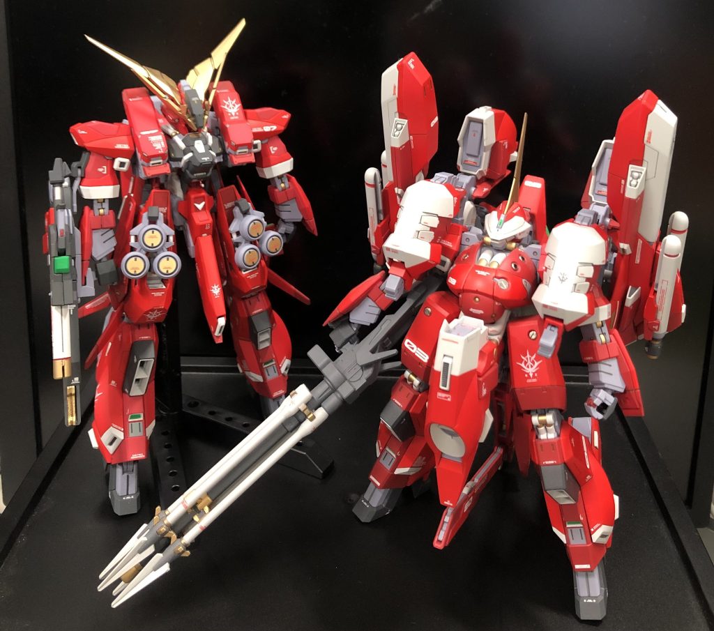 以前作ったアクアとアクアのどっしりもいいけど、ザムⅡのスリムマッチョも良い!AOZ、特にrboot版は刺さりまくります。