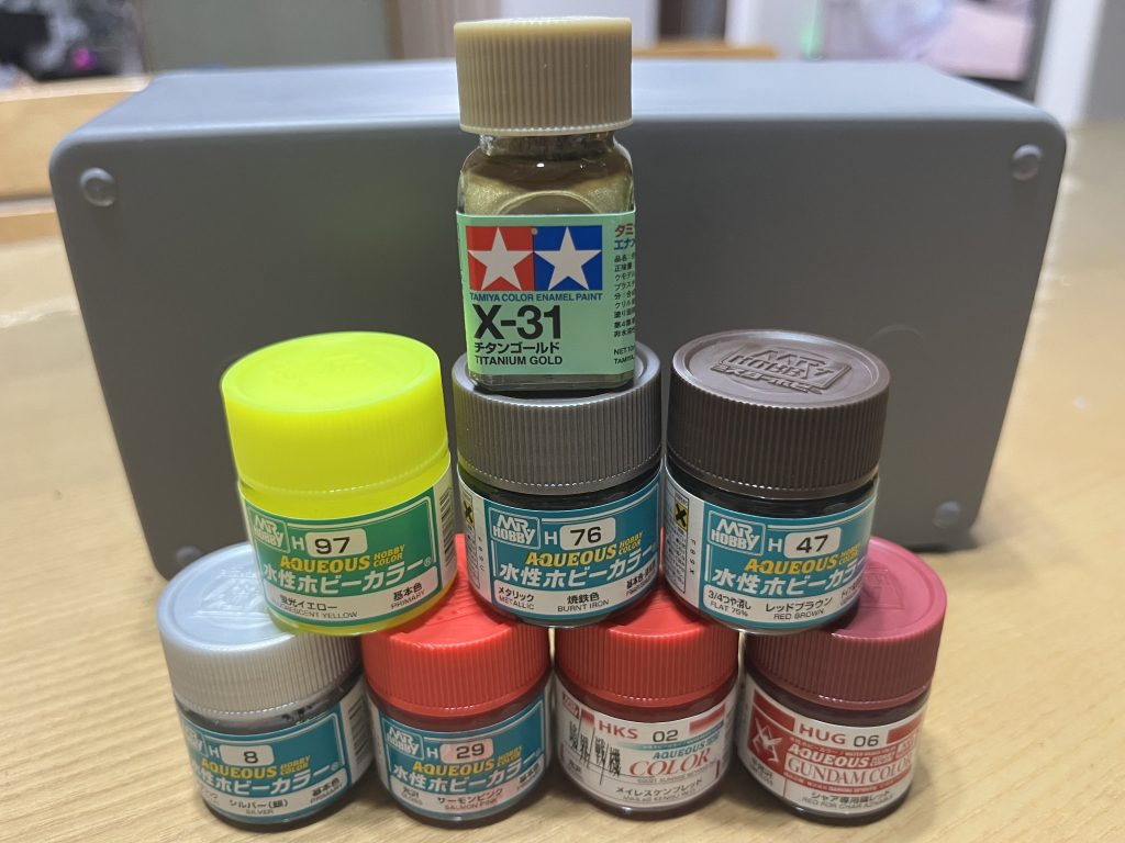 今回使用した塗料です