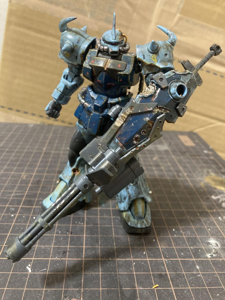 HGUC  グフカスタム–2枚目/制作者：ガンプラ制作工場