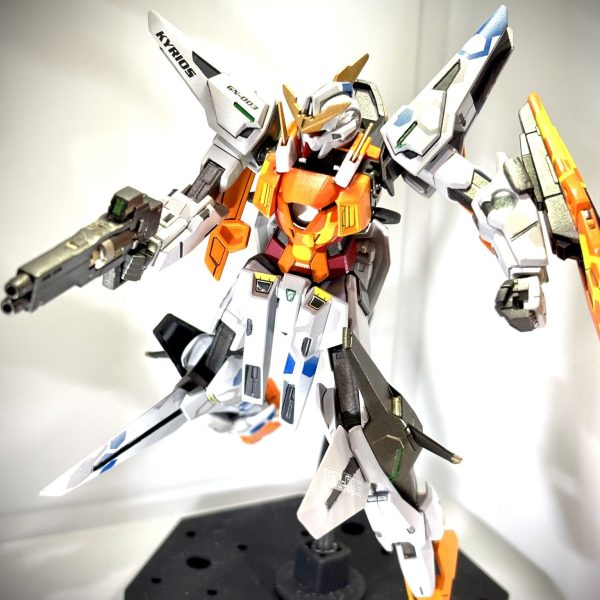 HGキュリオス　ヘックス迷彩