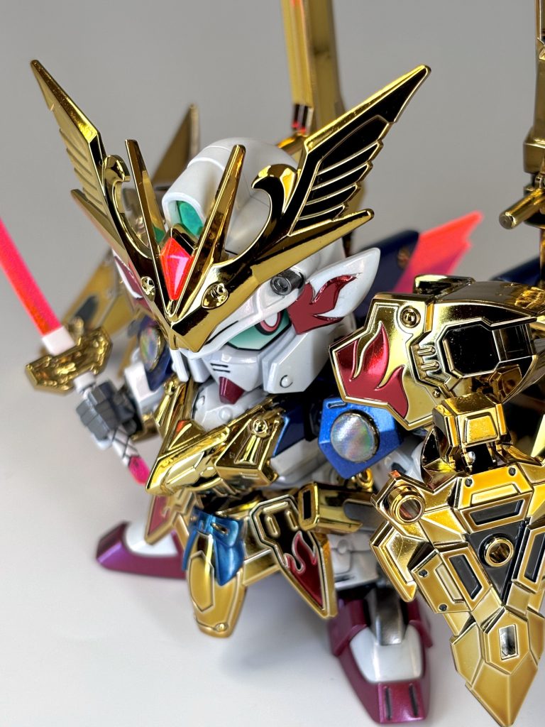 大事にしすぎて中々手をつけられなかった超鋼verですが、色々引き出しも増えたし意を決して制作してみました😌後述しますがメッキ部分も色々手を加えているため最後に水性トップコートで仕上げ直しています💪