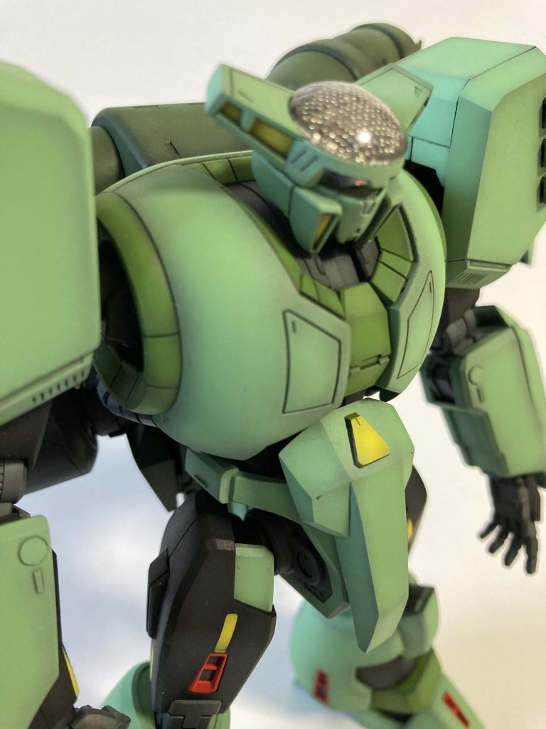 テカテカヘッドもきちんと作成透明カバーを自作、目はHアイズです