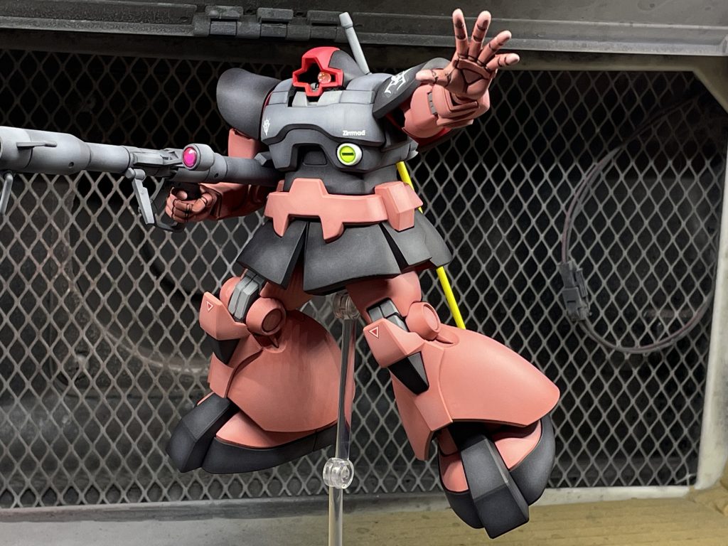 グラデーション塗装で仕上げました