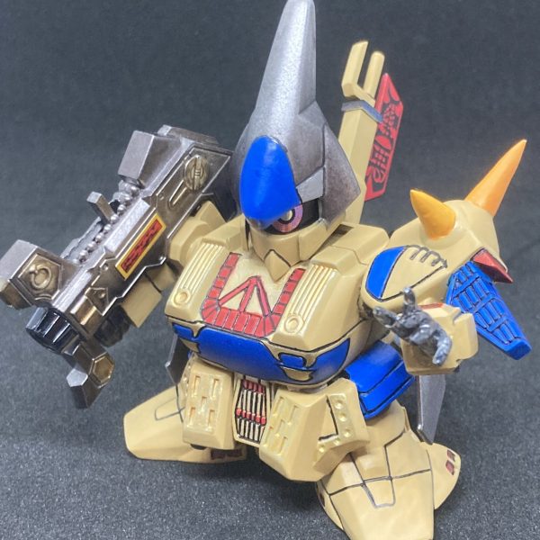 SDガンダム 武者璽悪　箱絵再現