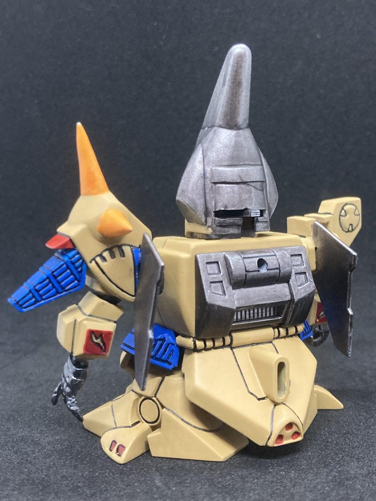 両腕後部のフィン？は非常に取れやすい。