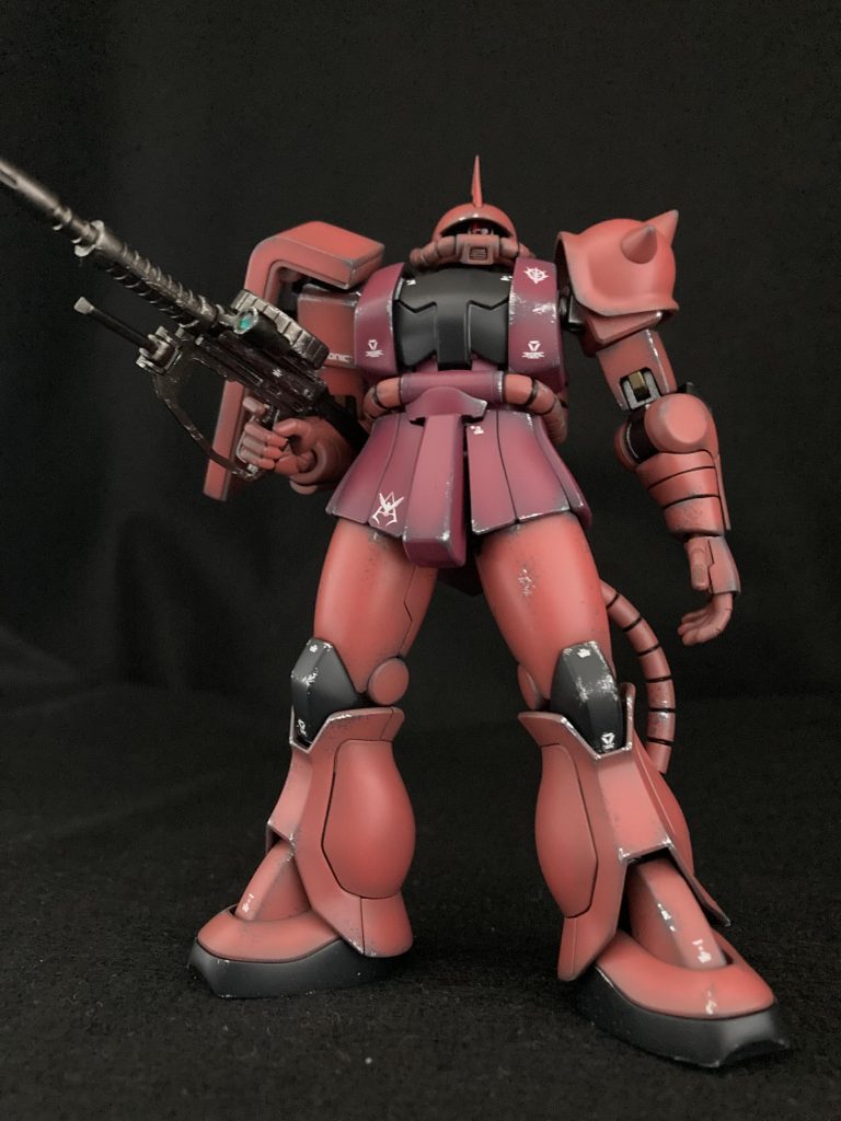 1stらしく、手の色もボディに合わせました。正直、この方がしっくりくる。