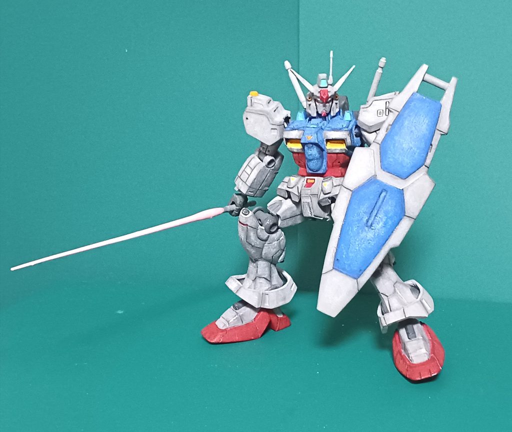 旧キット　ガンダムGP01–2枚目/制作者：Amesho