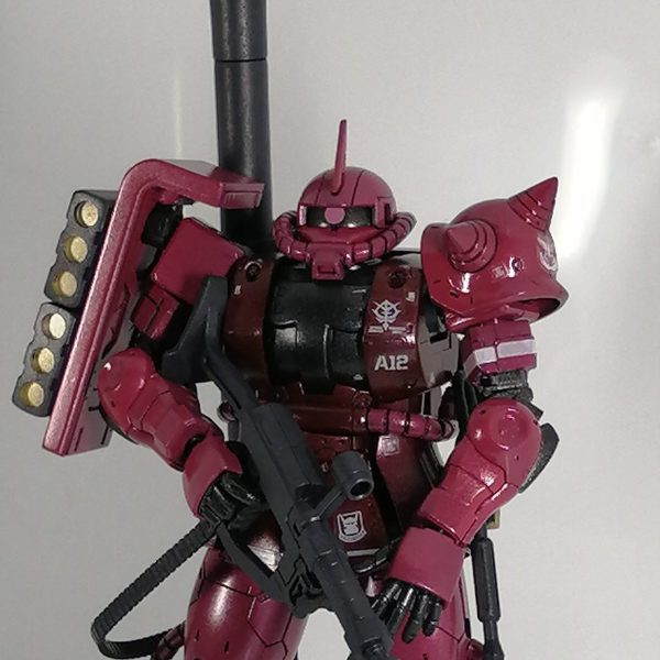 HG シャア専用ザク　赤い彗星ver