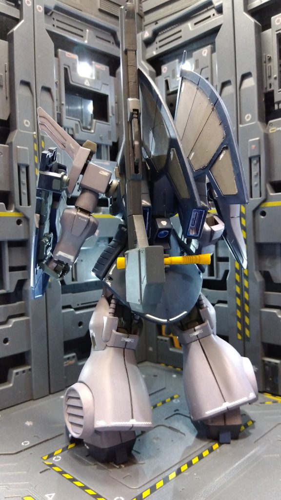 ナラティブの同年代に合わせてジェスタのライフル、シールド装備してみました。