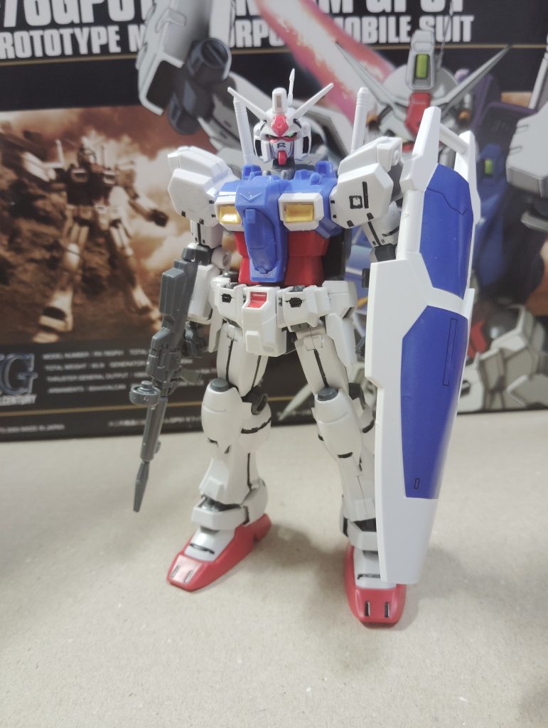 HG GP01ガンダム試作1号機ゼフィランサス