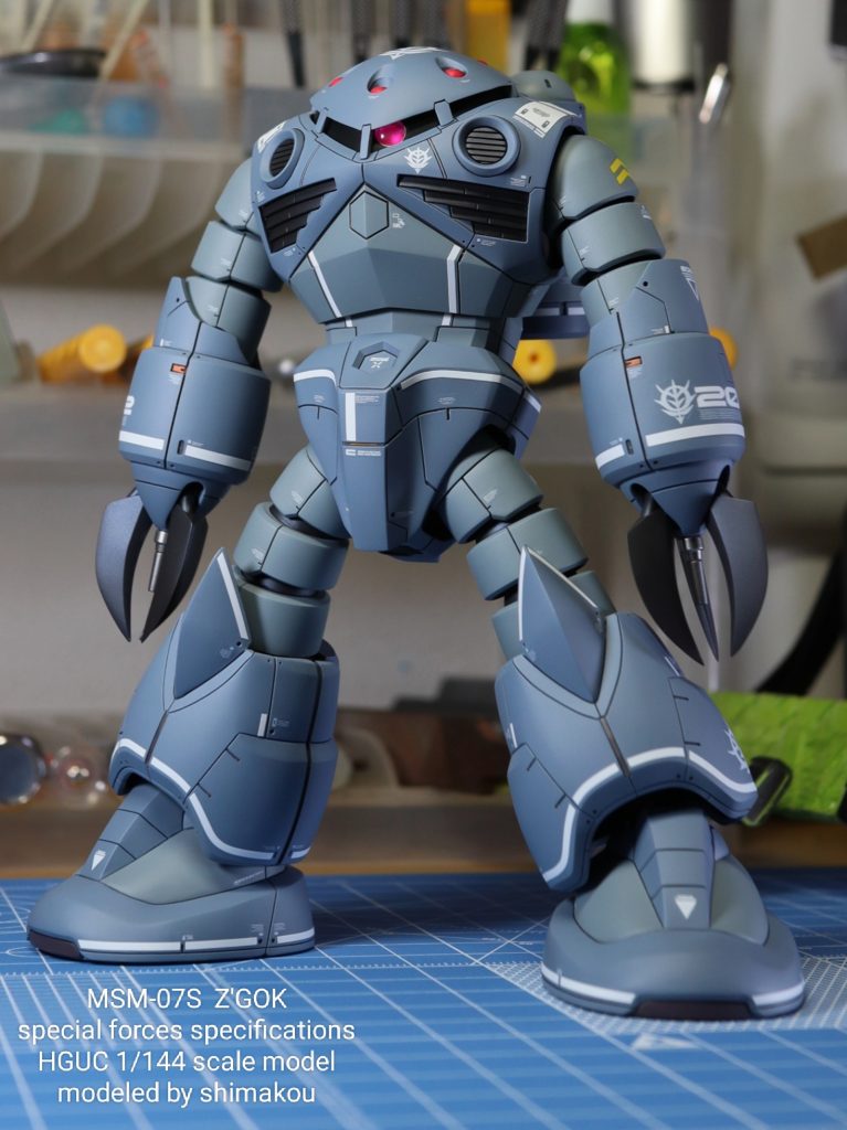 特殊部隊仕様のズゴック–2枚目/制作者：シマコウ