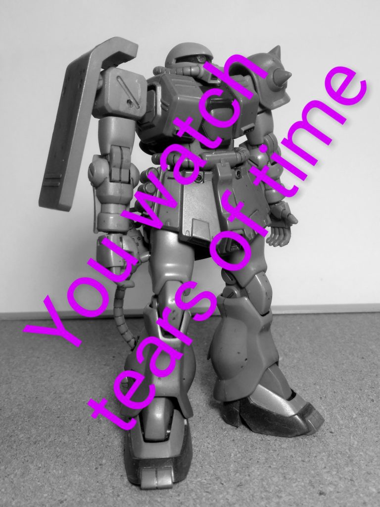 Next time preview 『 ZAKU Ⅱ FZ❓』 お目汚し ありがとうございました。