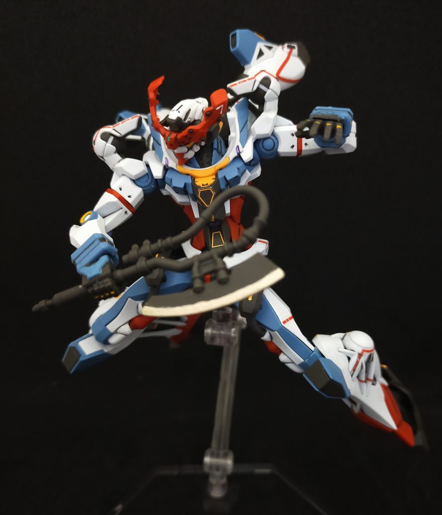 ジークアクスといえばヒートホークのイメージが私の中で定着しつつあります。