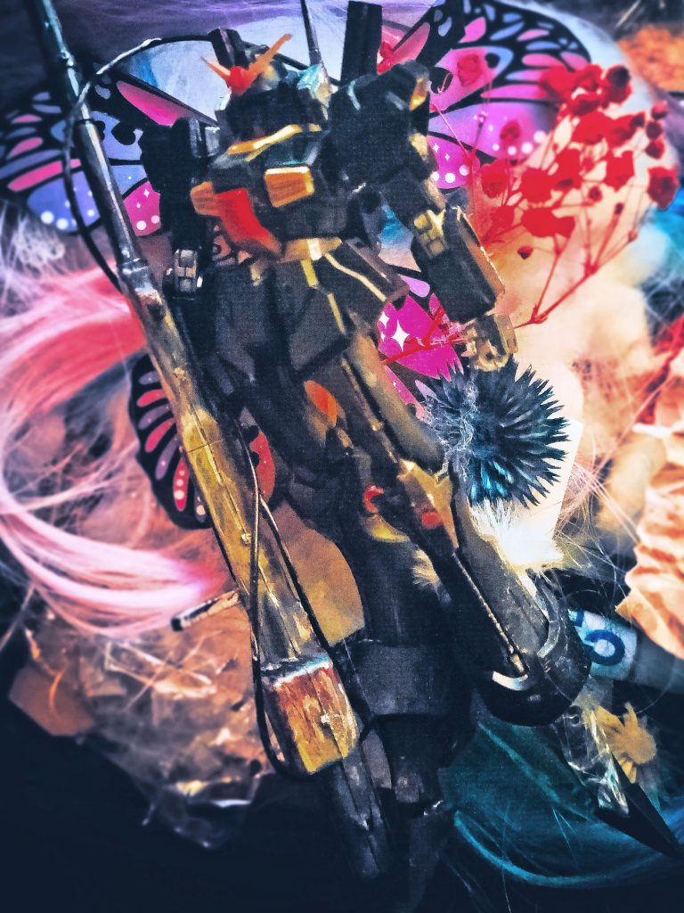 『キュベレイの華園』ep3 進捗度30%　「ガンダムmkIIステルス:テスタメント」–2枚目/制作者：3so4ruomori