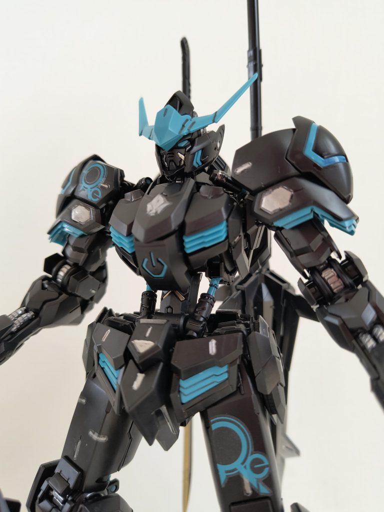 MGガンダムバルバトス　リサーキュレーションカラーネオンブルー