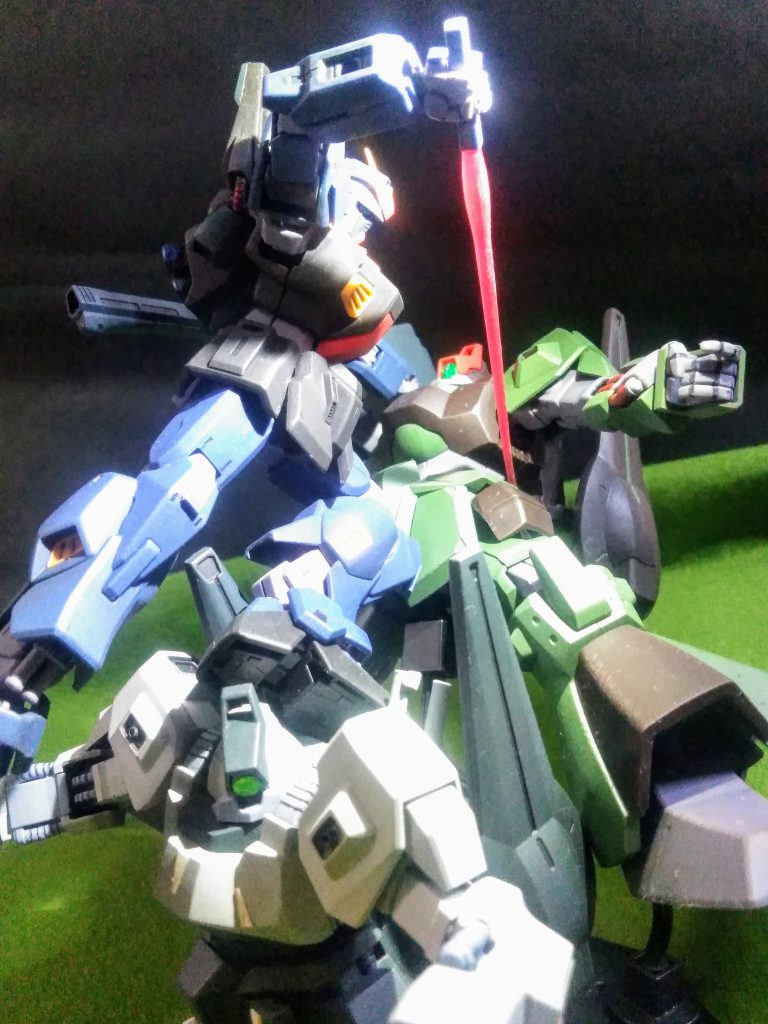 「「「俺を踏み台にしたぁぁッーー‼️」」」  ぐだぐだ再現shotby がいあ  0084 年?月?日『T.T.T.部隊(T3部隊)』が編成される。同時期に『T3部隊』の下位部隊である実戦検証隊(妄想)『T.P.F.T小隊』設立0086 年 2 月 6 日 『アクシズ』が地球圏に向けて発進。0087 年 3 月 2 日 『ガンダム Mk-Ⅱ』が強奪される。    ☝️今ここら辺👇 😁 0087 年 3 月 16 日『エゥーゴ』太陽電池衛星を攻撃。0087 年 3 月 18 日『アーガマ』が『サイド1 30バンチ』に入港。