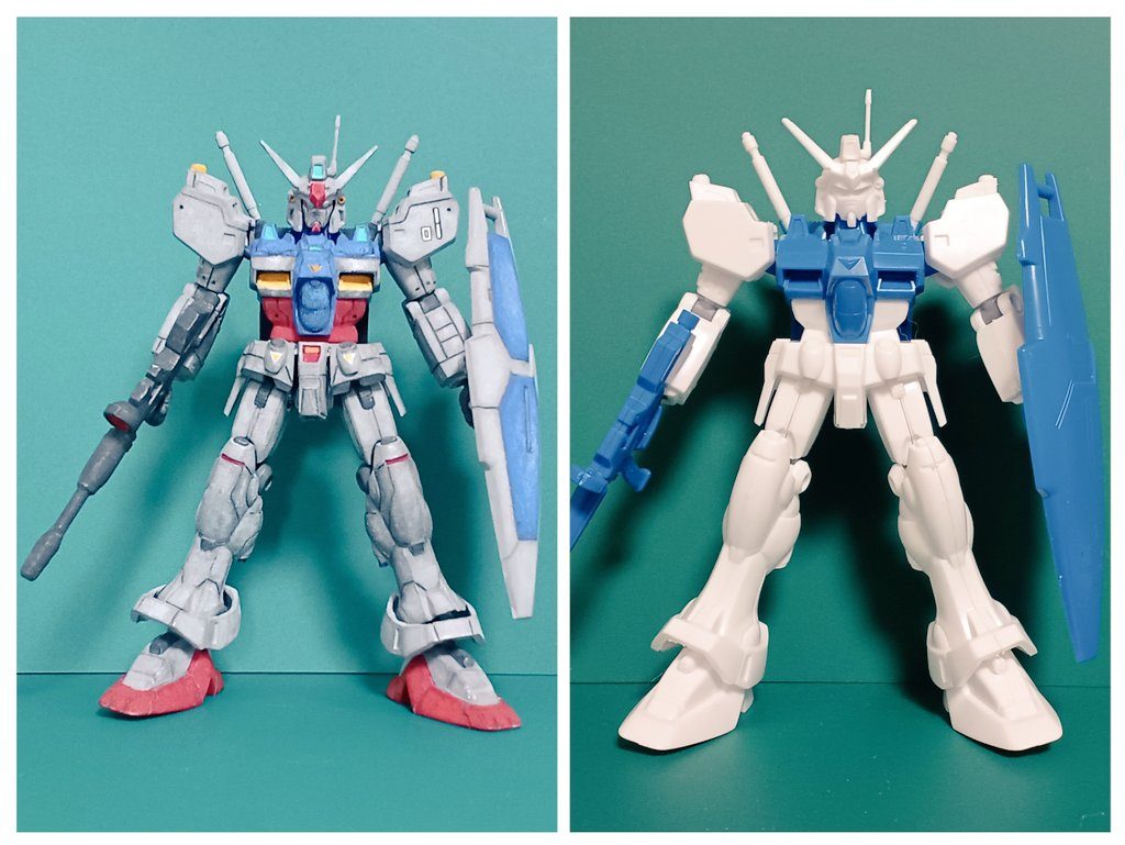 旧キット　ガンダムGP01–6枚目/制作者：Amesho