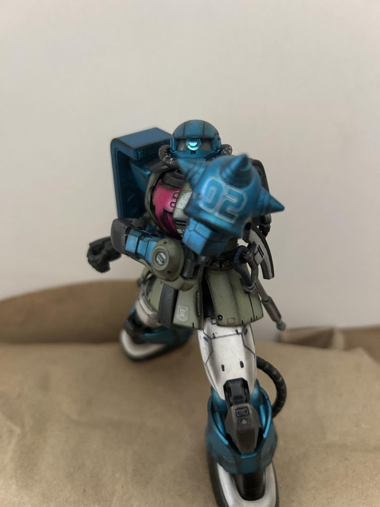 「ザク・ブルー！」