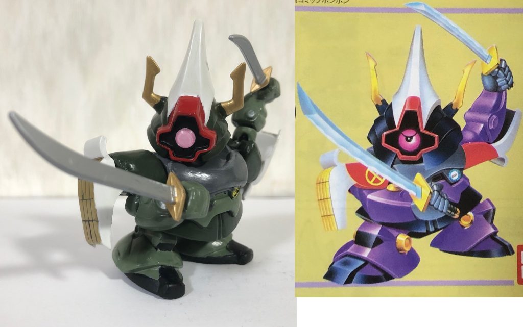 ボールジョイントのおかげでパケ絵のような二刀流の構えが余裕でできます☺