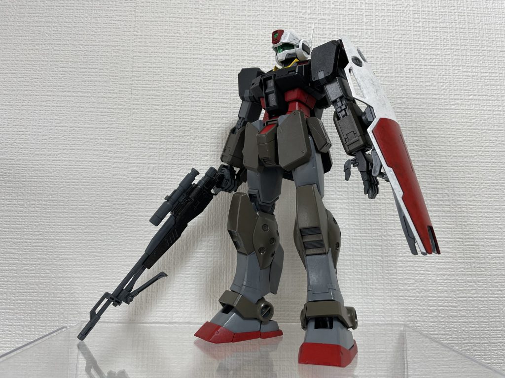 アクリル塗料ミニでのスポンジ塗装。