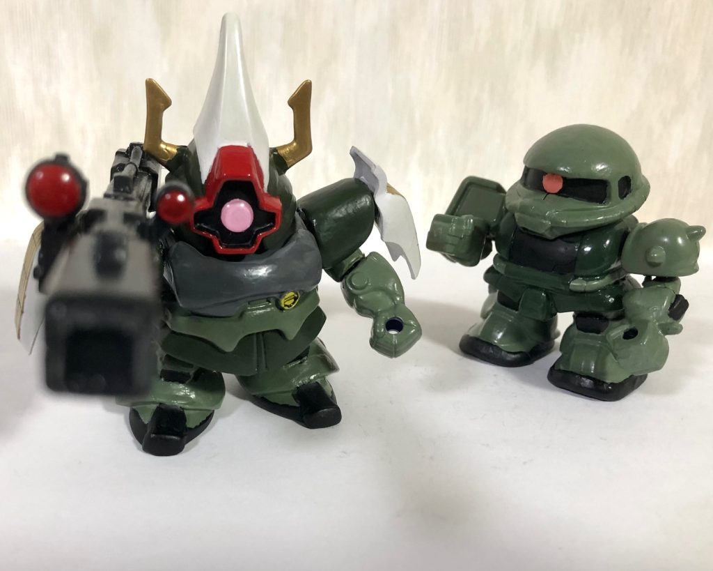 MSVのプロトタイプドムのパケ絵っぽく。