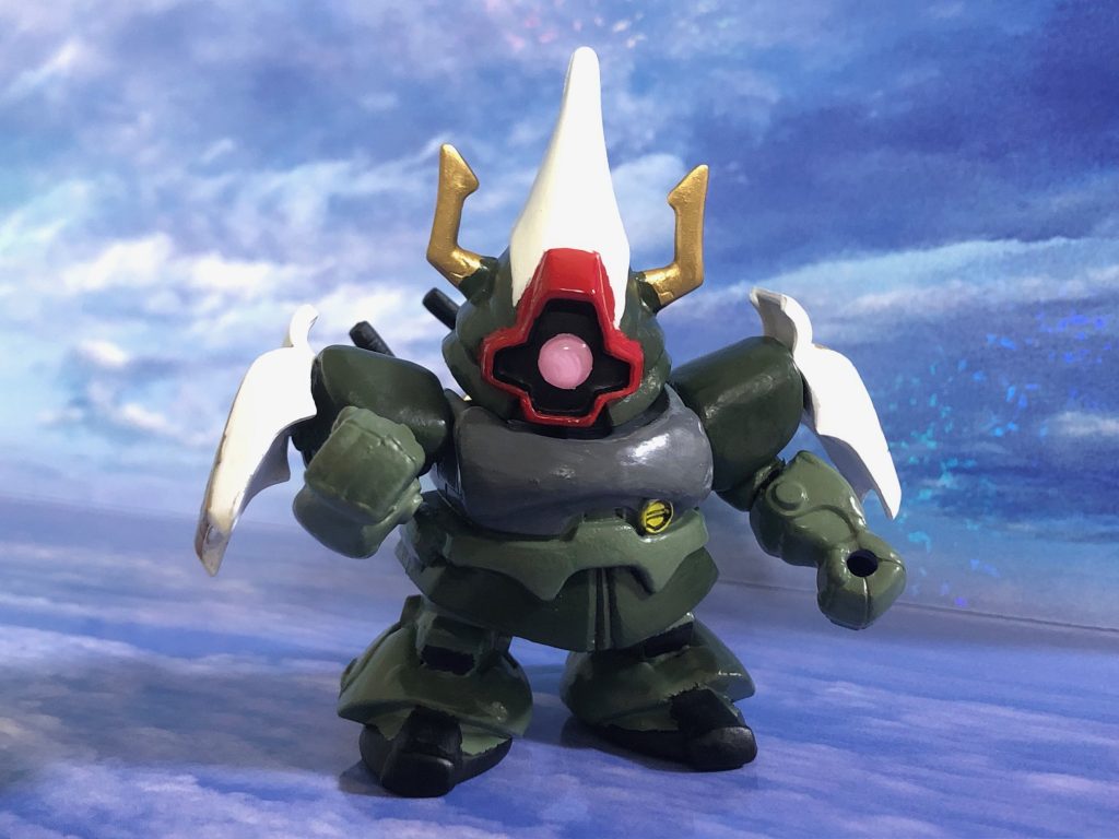 やはりジオンのモビルスーツはバリエーションがあって組み立てるのが楽しいです‼