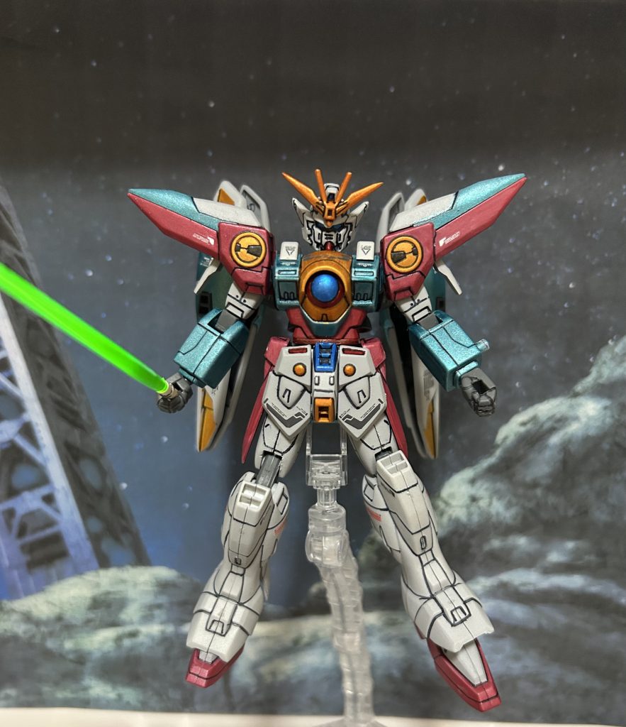 旧1/144 ウイングガンダムゼロ　specⅡ–5枚目/制作者：もみじ饅頭