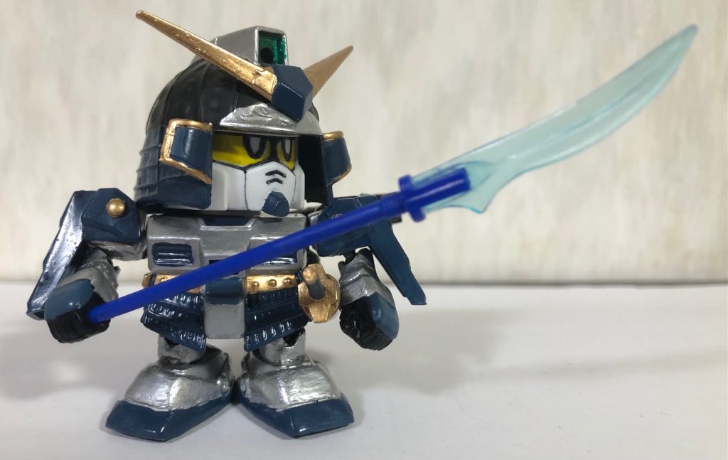 閃光槍（ビームジャベリン）。槍は新荒烈駆主より流用。