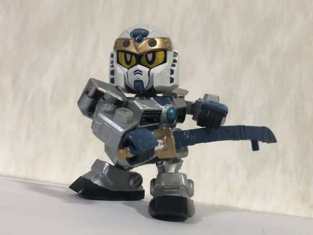 腕をEXスタンダードのガンダムに交換したおかげで抜刀の構えが楽にできる！！