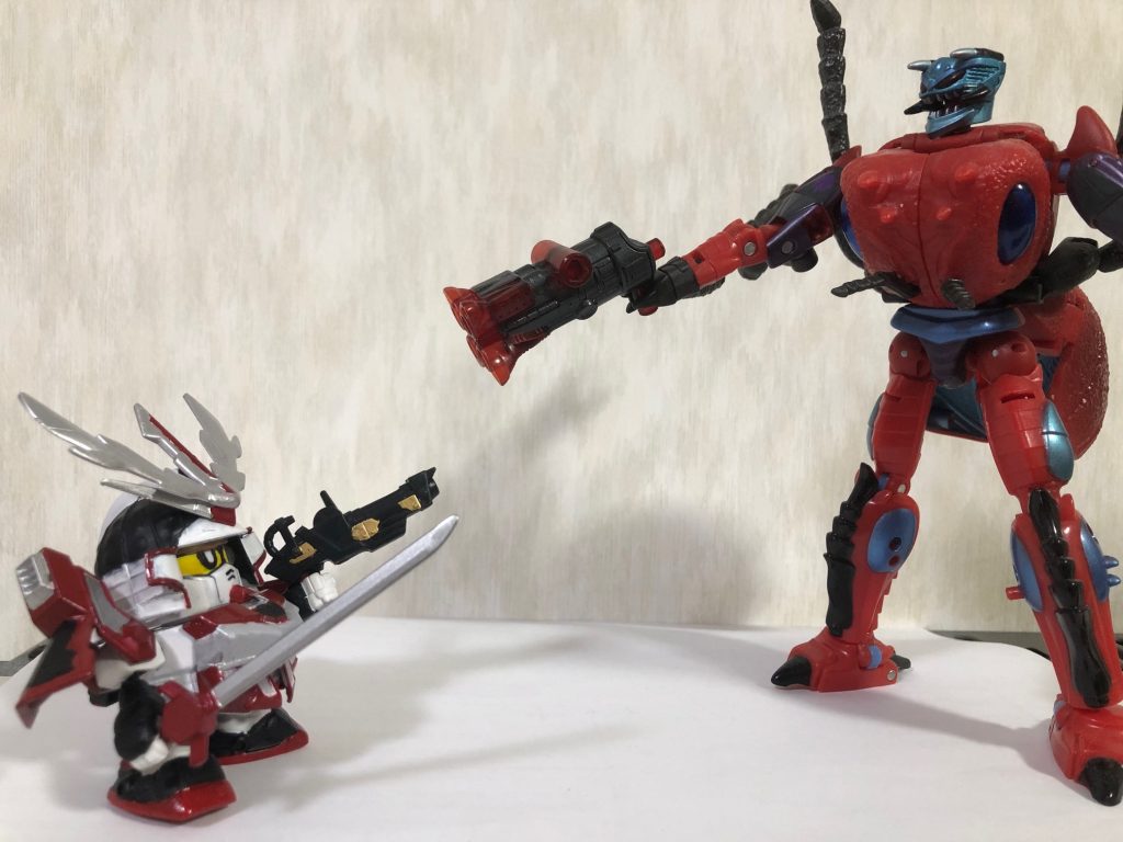 武者風鷺斗頑駄無(ムシャプロトガンダム)–5枚目/制作者:G-spark