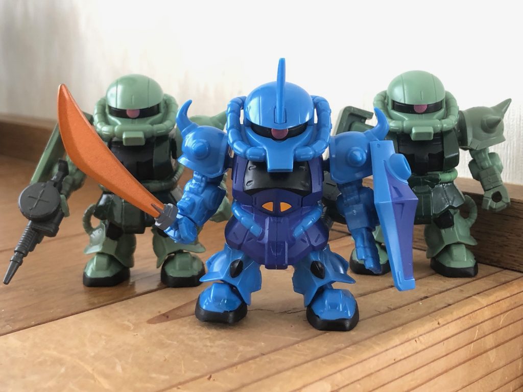 ラストはランバ・ラル隊っぽく。