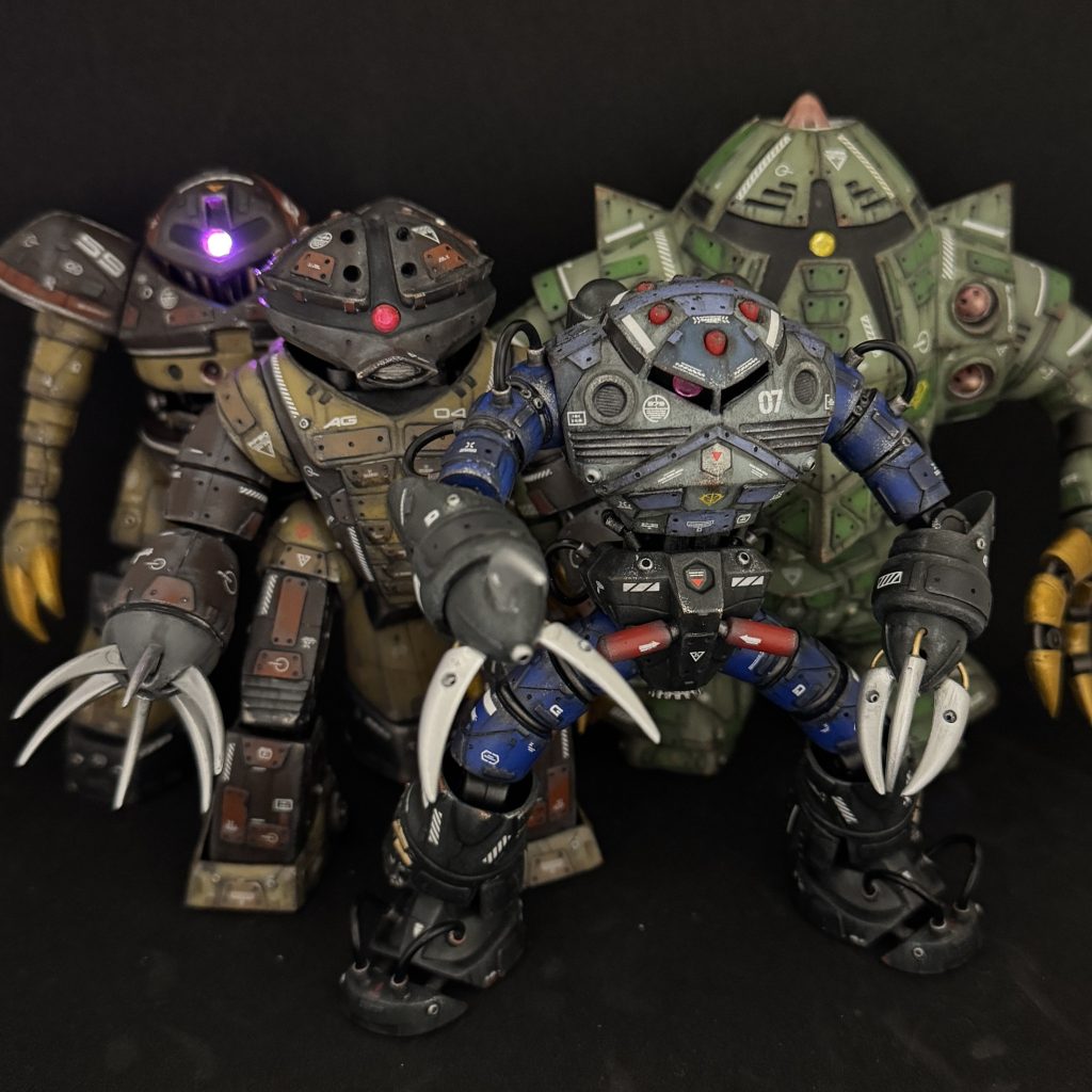 あれ？そういえばキャプテン（シャア専用ズゴック）は？…まだ、時間かかりそう…ガクッ。