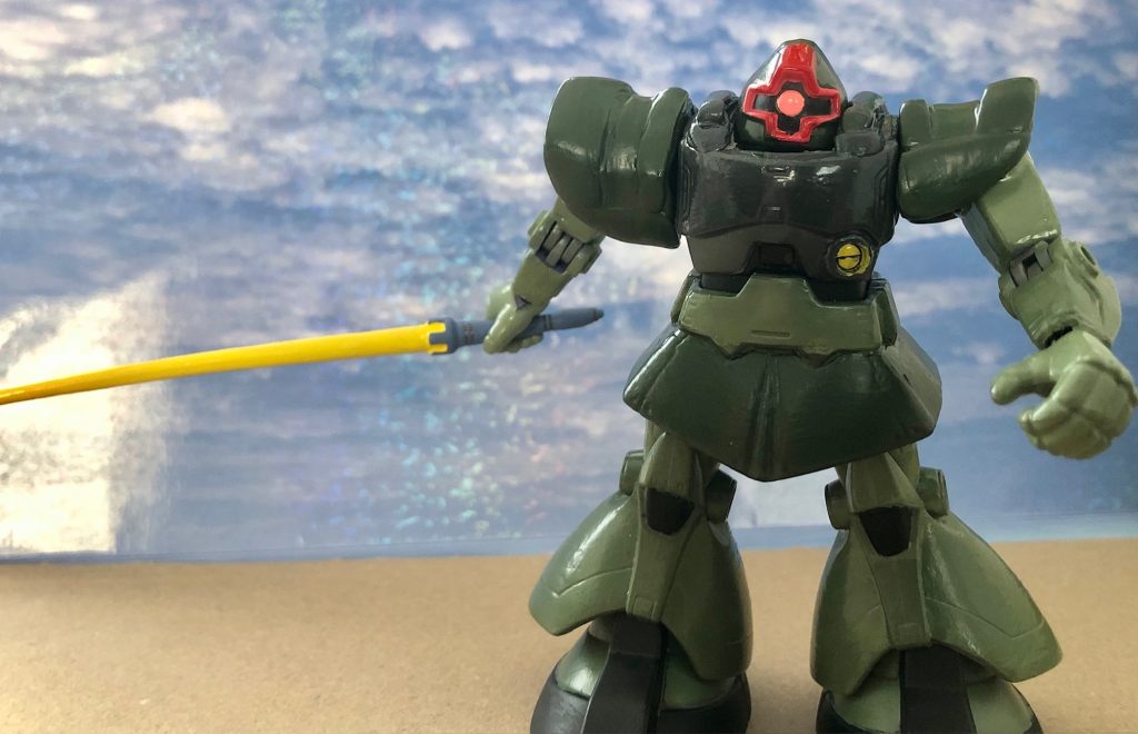 ヒートサーベル抜刀。