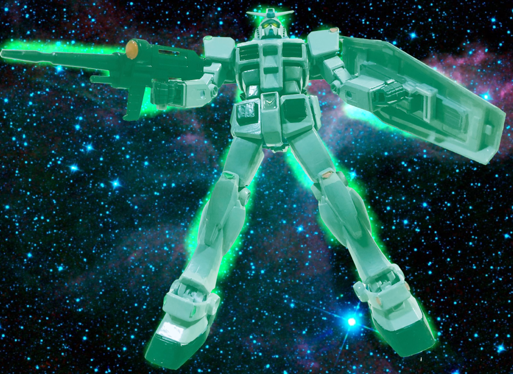 ユージ「俺をそこいらのニュータイプと一緒にするなよ・・・」サイコフレームの光を放つG-3は目にもとまらぬ速さでサイコミュ試験用ザクを撃破した。