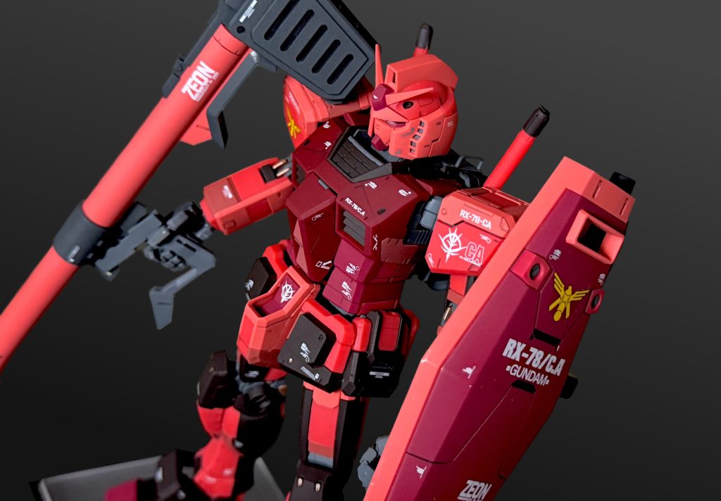 MG ガンダムver.3.0キャスバル専用カラー