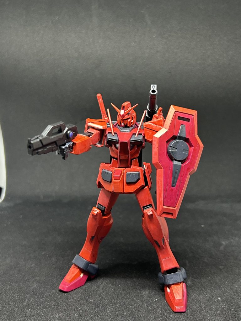 武器は今回Oガンダムのをそのままに使用しております。