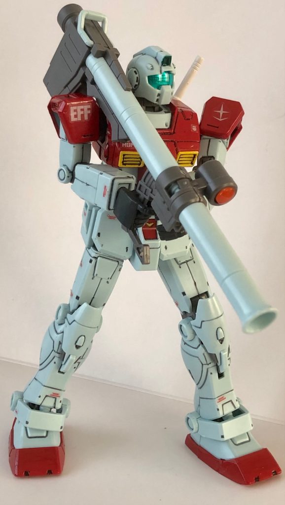 ハイパーバズーカのスコープにはおなじみのHアイズを使用。