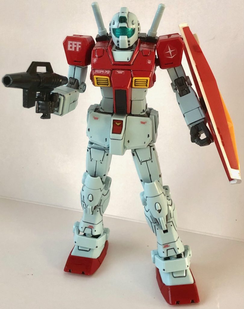 ギレンの野望の「指揮官用ジム」を再現。