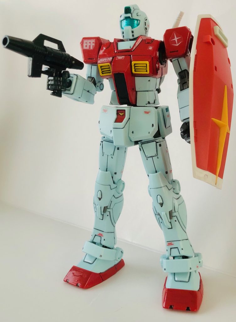 旧キットのパケ絵風ポーズで〆。