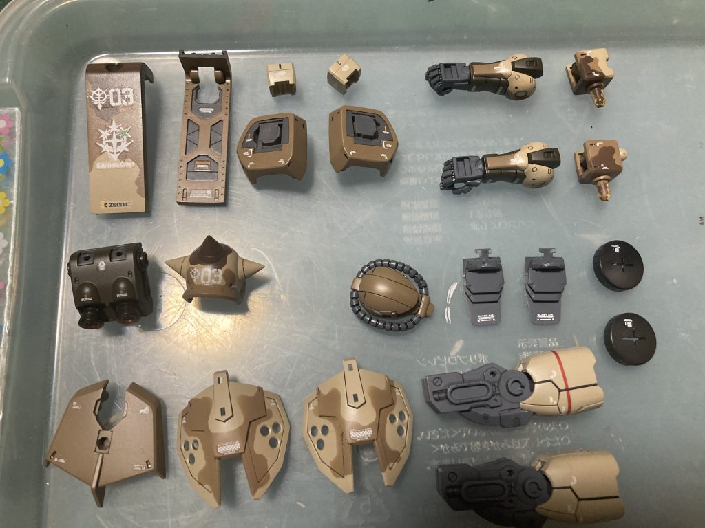 なんやかんで塗装完了✅ただし、自分から何度もダメだし喰らって少し塗装やり直し❌