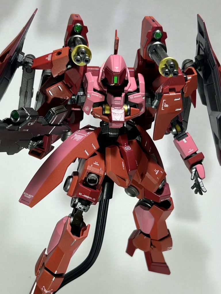 後方からの支援機なのでガトリングは絶対付けたかったので、ヴァリアブルポッドは買っておいてよかったです☺️