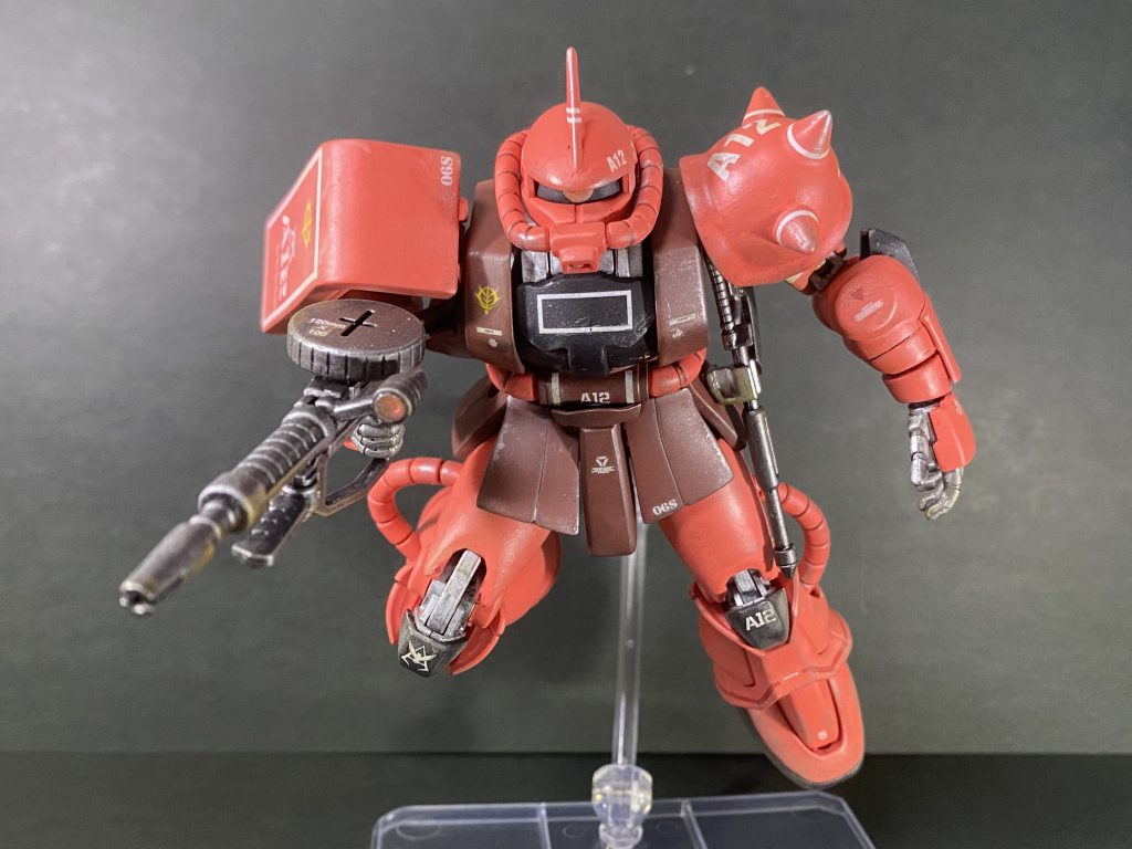 お気に入りアングル2アニメっぽくもあり、現代らしいプロポーションのアレンジも効いた良いキットですね。