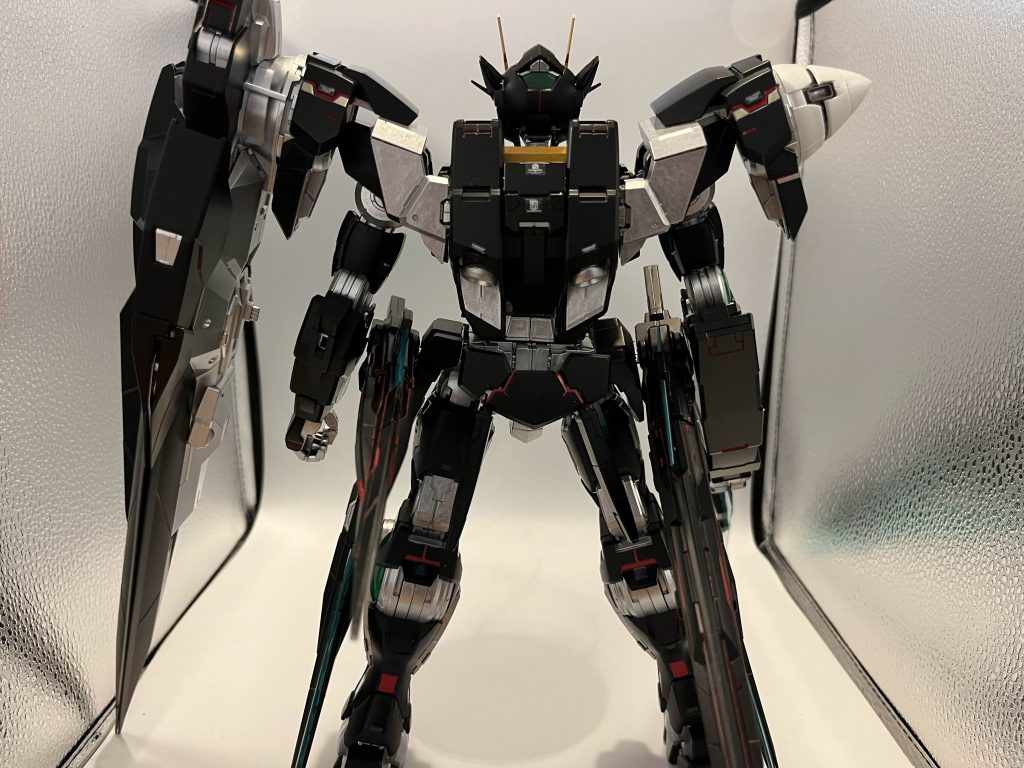 GNドライブとグリーンのクリアパーツは塗装しなかったけど、案外馴染んでくれてよかった