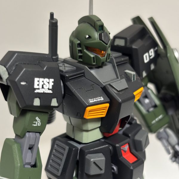 HGUCジムクゥエル全塗装