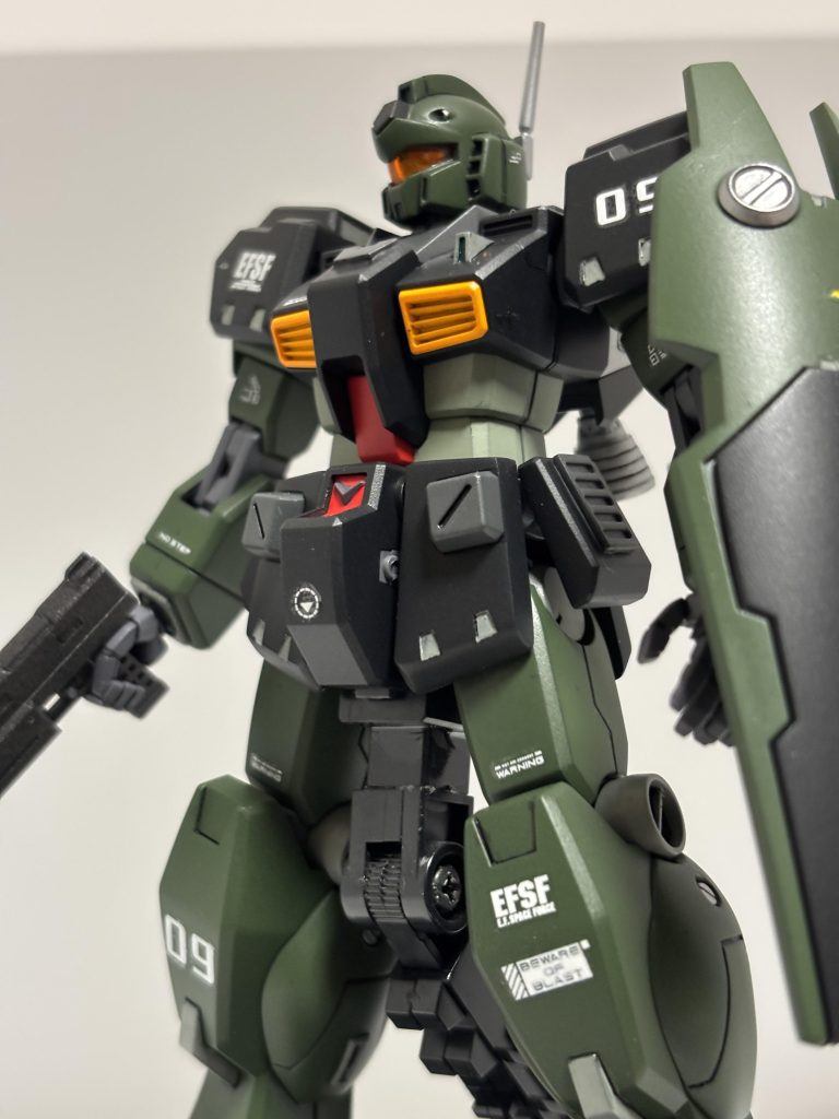 HGUCジムクゥエル全塗装–6枚目/制作者：kose