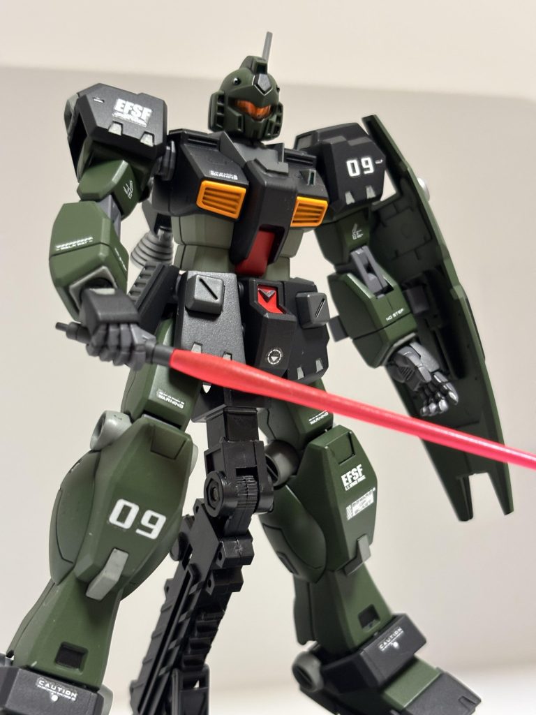 HGUCジムクゥエル全塗装–4枚目/制作者：kose