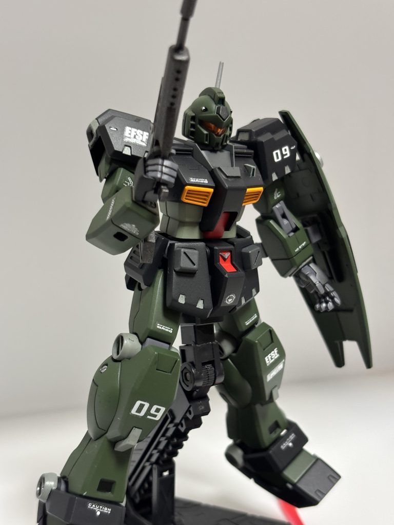 HGUCジムクゥエル全塗装–5枚目/制作者：kose