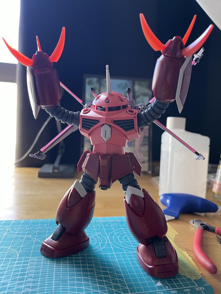 うおおおバックパック付いたあぁぁの図