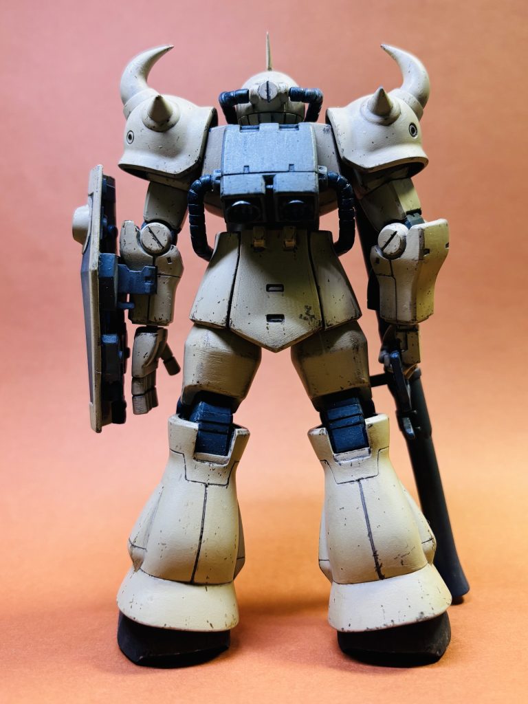 HG 旧　グフ　デザートカラー–4枚目/制作者：87maru